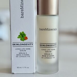$125 bareMinerals Skinlongevity Serum - Long Life Herb Serum 50mL New